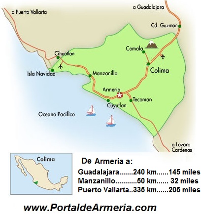 Ubicaci&oacute;n Armer&iacute;a